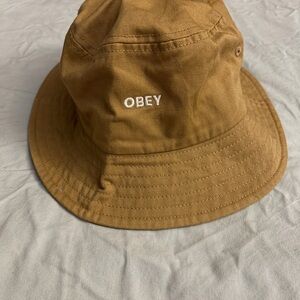 Obey Brown Bucket Hat